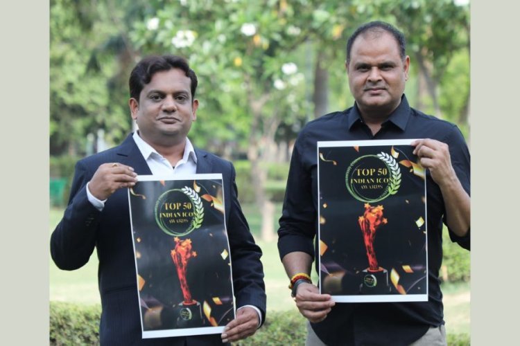 Dushyant Pratap Singh and Saurabh Garg announced fifth edition of Top 50 Indian Icon Awards