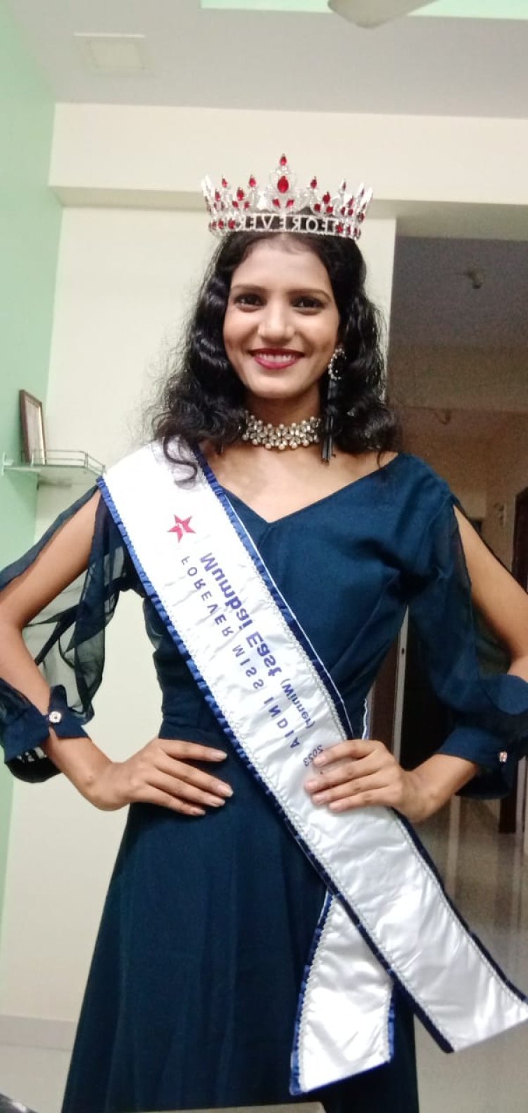 Poonam Chauhan Shines as Newly Crowned Miss Mumbai East 2023 organised by Forever Star India