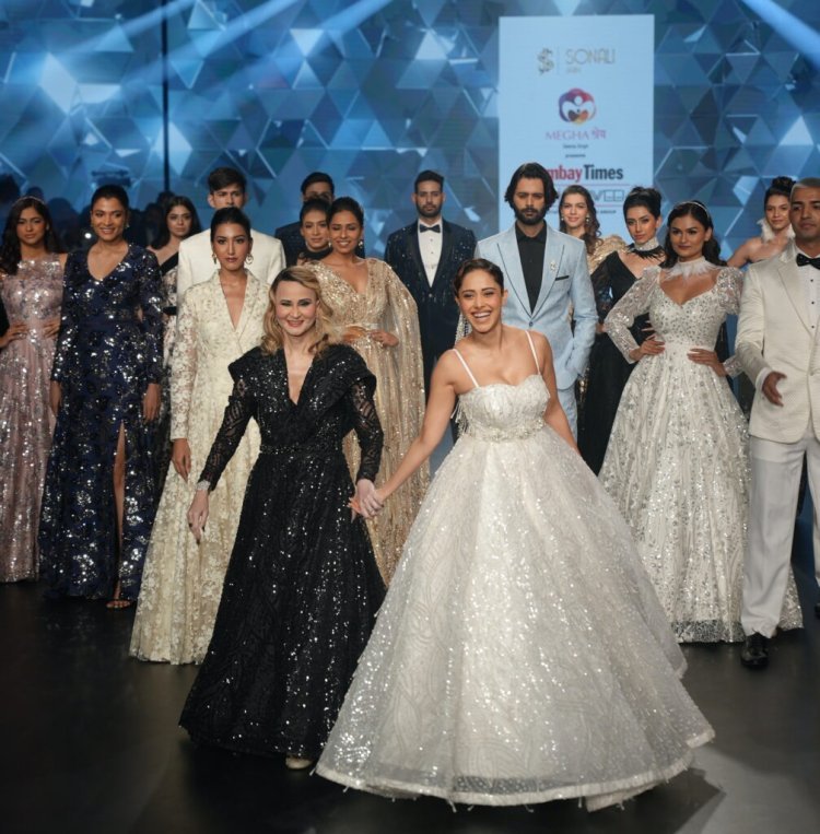 Sonali Jain’s ‘Feel’ Collection Stuns at BTWF with Nushrat Bharucha