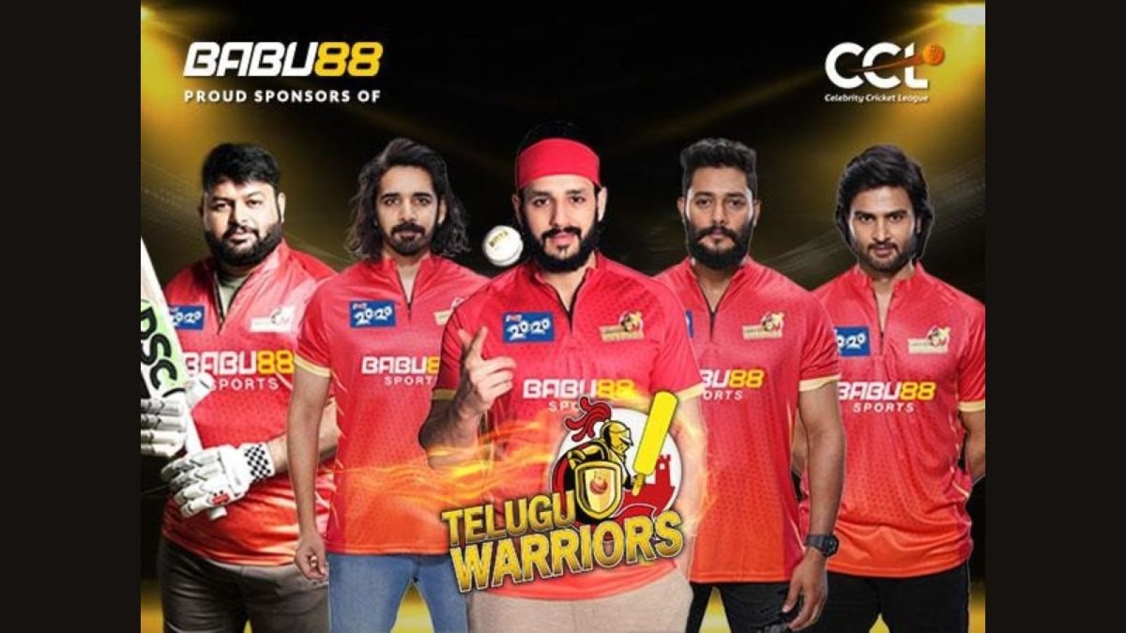 Babu88Sports to Sponsor Telugu Warriors for CCL 2024