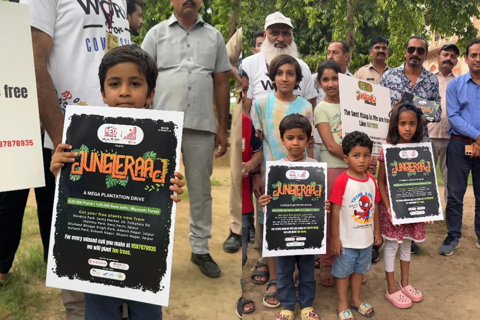 RJ Nikhil and Team Lead 'JungleRaaj' Campaign to Green Jaipur's Landscape